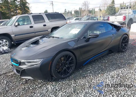 2014 BMW I8 z USA, uszkodzony, nr VIN WBY2Z2C54EVX64282